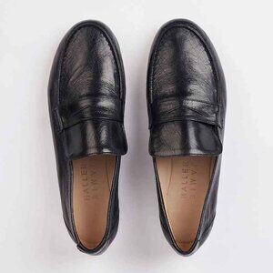 New Nib Jamie Haller Penny Loafers in Black